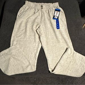 Woman’s Tan Linen Briggs NWT Pants